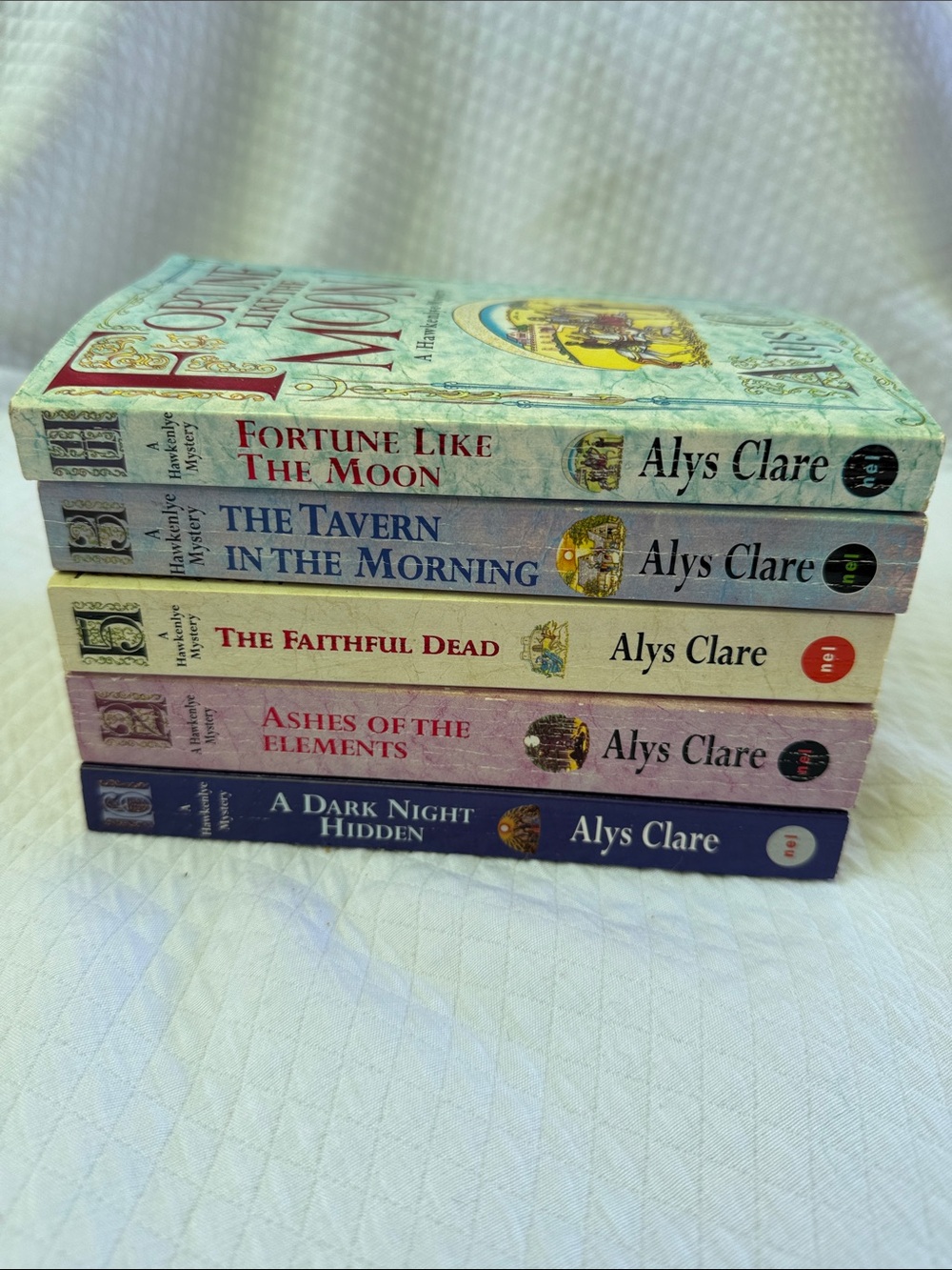 Lot of 5 Alys Clare Historical Mystery Paperbacks Hawkenlye Mystery Series